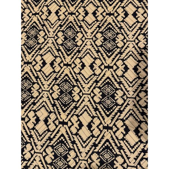 Anthropologie Simona Quilted Vest round neck navy & tan colorblock size medium - Picture 8 of 16